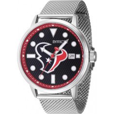 Invicta Men's 47992 NFL Houston Texans Quartz Multifunction Dark Blue Dial Watch