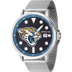 Invicta Men's 47993 NFL Jacksonville Jaguars Quartz Multifunction Black Dial Watch