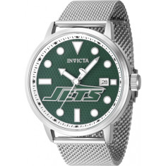 Invicta Men's 47980 NFL New York Jets Quartz 3 Hand Green Dial Watch