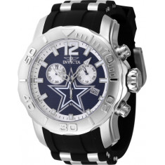 Invicta Men's 48000 NFL Dallas Cowboys Quartz Chronograph Blue Dial Watch