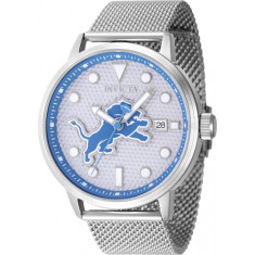 Invicta Men's 47994 NFL Detroit Lions Quartz Multifunction Grey Dial Watch