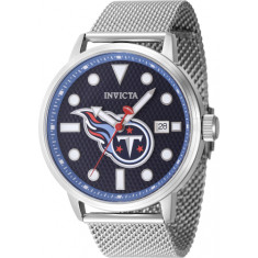 Invicta Men's 47998 NFL Tennessee Titans Quartz Multifunction Blue Dial Watch