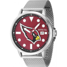 Invicta Men's 47996 NFL Arizona Cardinals Quartz Multifunction Red Dial Watch