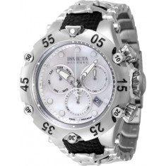 Invicta Men's 47156 Reserve Quartz Chronograph White, Silver Dial Watch