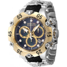 Invicta Men's 47217 Reserve Quartz Chronograph Black, Gold Dial Watch