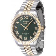 Invicta Men's 47403 Specialty Quartz 3 Hand Green Dial Watch