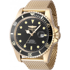 Invicta Men's 47966 Pro Diver Automatic 3 Hand Black Dial Watch