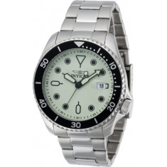 Invicta Men's 47305 Pro Diver Quartz 3 Hand Green Dial Watch