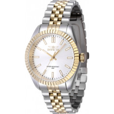 Invicta Women's 47500 Specialty Quartz 3 Hand Silver Dial Watch