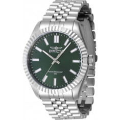 Invicta Men's 47480 Specialty Quartz 3 Hand Green Dial Watch