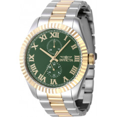 Invicta Men's 47427 Specialty  Quartz Multifunction Green Dial Watch