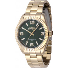 Invicta Women's 47474 Specialty Quartz 3 Hand Green Dial Watch