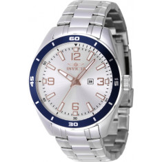 Invicta Men's 46666 Pro Diver Quartz 3 Hand White Dial Watch