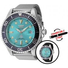 Invicta Men's 45804 Pro Diver Automatic 3 Hand Blue Dial Watch