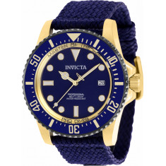 Invicta Men's 38239 Pro Diver Automatic 3 Hand Navy Blue Dial Watch