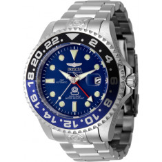 Invicta Men's 45666 Pro Diver Automatic 3 Hand Blue Dial Watch