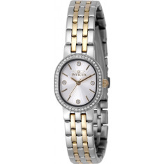 Invicta Women's 48136 Angel Quartz 3 Hand Silver Dial Watch