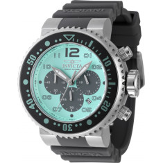 Invicta Men's 47196 Pro Diver Quartz Chronograph Turquoise, Grey Dial Watch