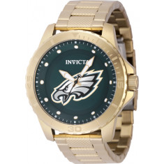 Invicta Men's 48096 NFL Philadelphia Eagles Quartz 3 Hand Blue Dial Watch