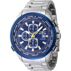 Invicta Men's 47818 Aviator Quartz Multifunction Blue Dial Watch