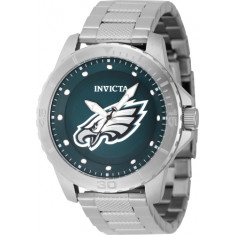 Invicta Men's 48088 NFL Philadelphia Eagles Quartz 3 Hand Blue Dial Watch