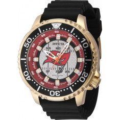 Invicta Men's 48112 NFL Tampa Bay Buccaneers Quartz 3 Hand Grey Dial Watch