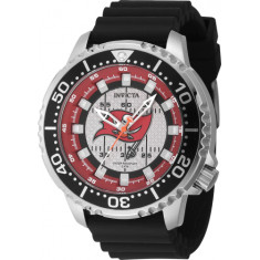 Invicta Men's 48105 NFL Tampa Bay Buccaneers Quartz 3 Hand Grey Dial Watch