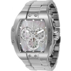 Invicta Men's 45700 S1 Rally Quartz Chronograph Platinum Dial Watch