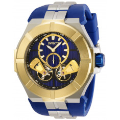 Invicta Men's 31451 Cruiseline Automatic Multifunction Blue Dial Watch