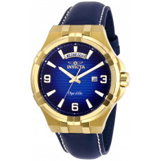 Invicta Men's 30185 Objet D Art  Quartz 3 Hand Blue Dial Watch