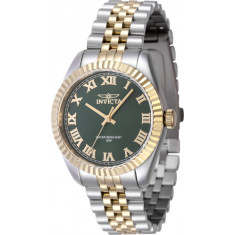 Invicta Women's 47415 Specialty Quartz 3 Hand Green Dial Watch