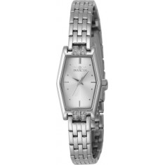 Invicta Women's 48130 Angel Quartz 3 Hand Silver Dial Watch