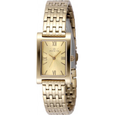 Invicta Women's 48147 Angel Quartz 3 Hand Gold Dial Watch