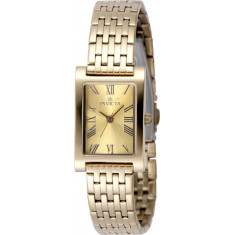 Invicta Women's 48143 Angel Quartz 3 Hand Gold Dial Watch