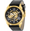 Invicta Men's 38163 Vintage Mechanical 3 Hand Black Dial Watch