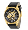 Invicta Men's 38163 Vintage Mechanical 3 Hand Black Dial Watch