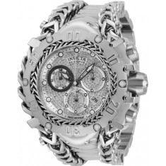 Invicta Men's 34441 Gladiator Quartz Chronograph Silver, Gunmetal Dial Watch