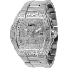 Invicta Men's 45688 S1 Rally Automatic Multifunction Rhodium Dial Watch