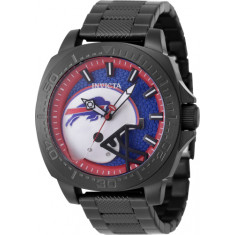 Invicta Men's 47884 NFL Buffalo Bills Quartz 3 Hand Blue, Red Dial Watch