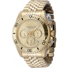 Invicta Men's 48382 Pro Diver Quartz Chronograph Gold Dial Watch