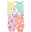 Body Infantil - Tamanho 12M - Carters - Kit com 5