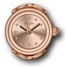 Invicta Women's 48575 Mini Quartz 2 Hand Rose Gold Dia Ringl Watch