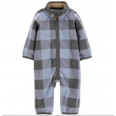 Macacão Fleece - Carter's (Tam:3m ) Style: 1N963210