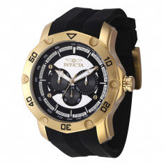 Invicta Men's 45741 Pro Diver Quartz Chronograph Black, White Dial Watch