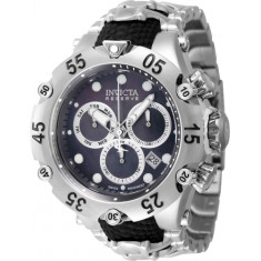 Invicta Men's 47157 Reserve Quartz Chronograph Black, Silver Dial Watch