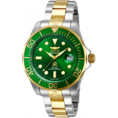 Invicta Men's 13928 Pro Diver Automatic 3 Hand Green Dial Watch