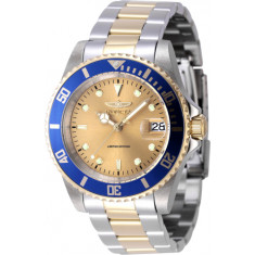 Invicta Men's 47394 Pro Diver Automatic 3 Hand Gold Dial Watch