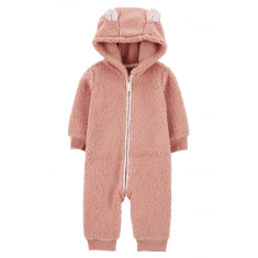 Macacão Fleece - Carter's (Tam:9m ) Style: 1N100210