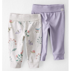 Calça Infantil Carters - Organic -  2 peças - Tamanho 3 meses -  Style 1Q808810