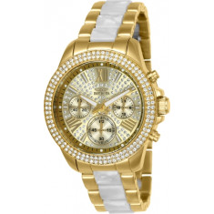 Invicta Women's 20511 Angel Quartz Multifunction Gold Dial Watch